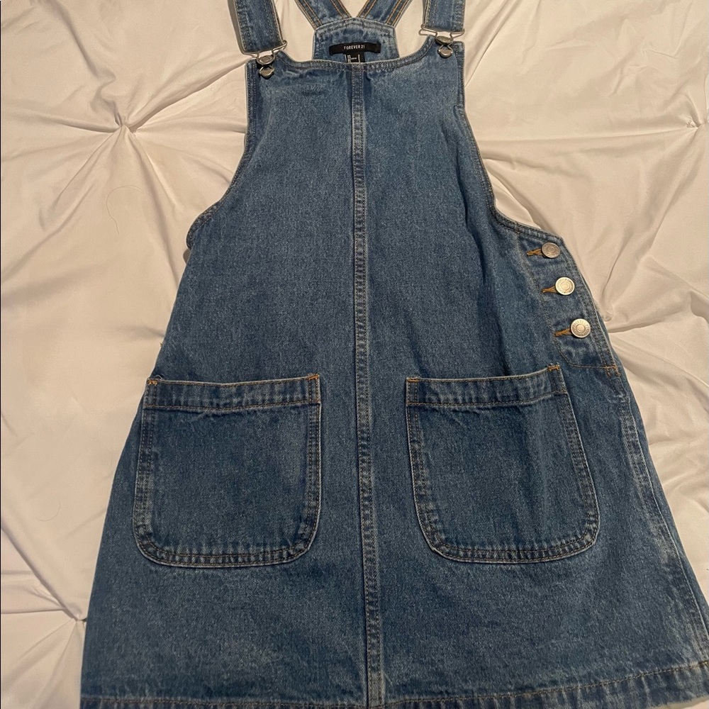 Overall dress worn once